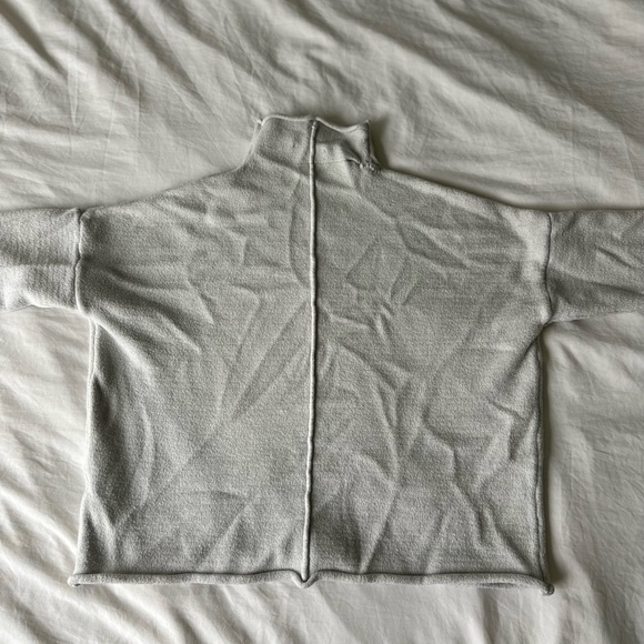 ‘Sfw’ Mock-neck Knit Sweater - Picture 5 of 5